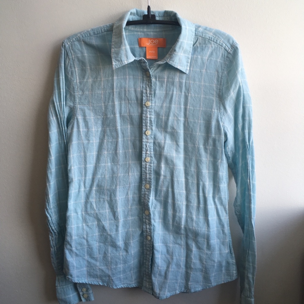 Blue Button Down